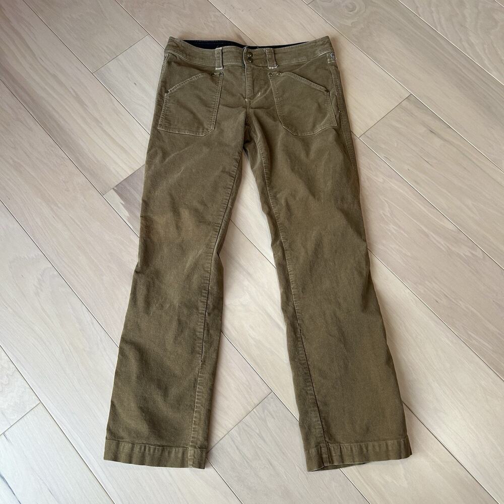 Kuhl Utilty Velour Pant Brown Trousers *Distressed Women’s 10